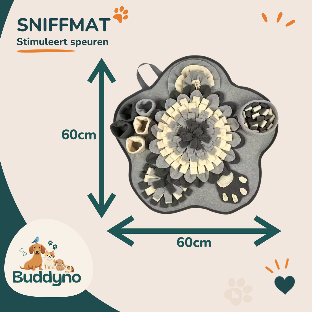 SNIFFMAT | Stimuleert speuren en langzaam eten