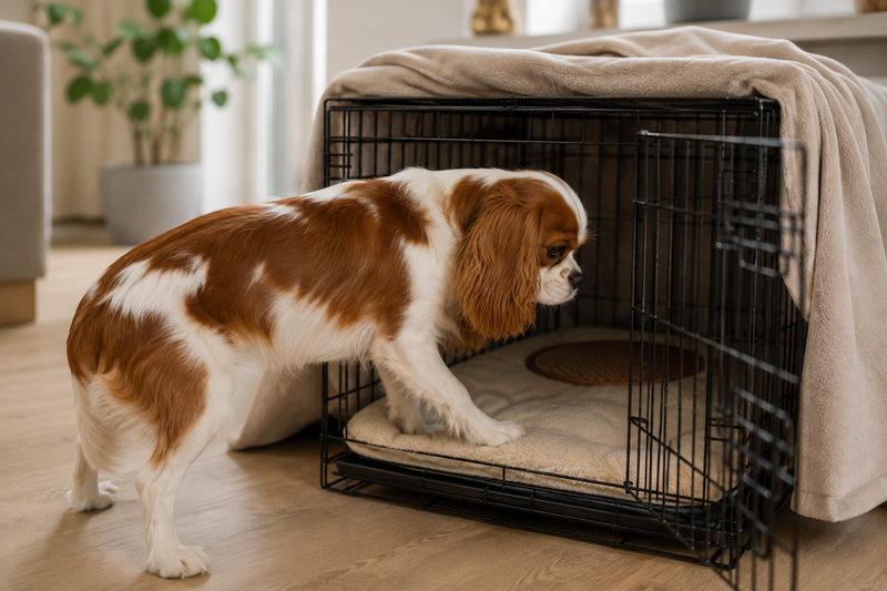 benchtraining hond
