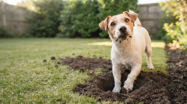 gravende hond
