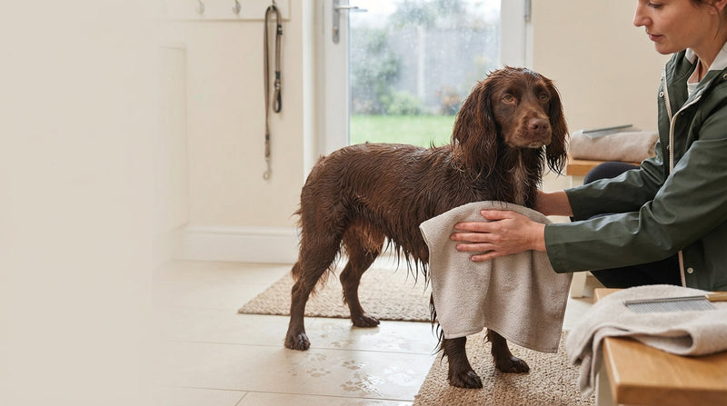 hond afdrogen