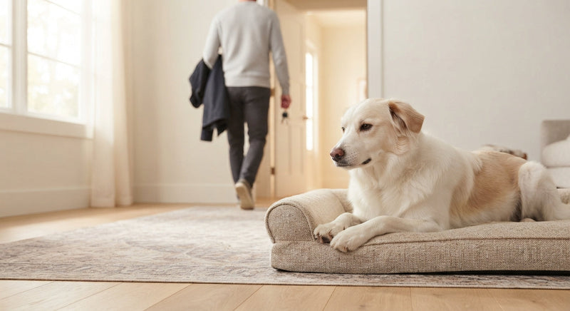 hond alleen thuis laten