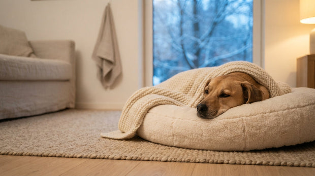 hond warm houden winter