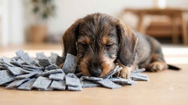hersenen stimuleren puppy