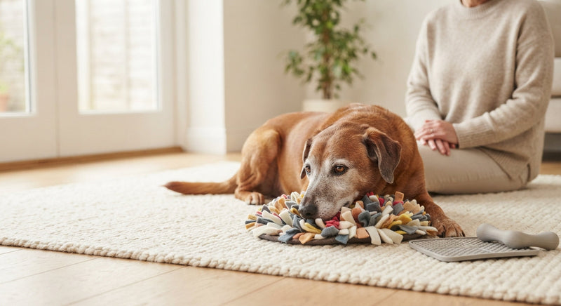speelgoed voor de oudere hond