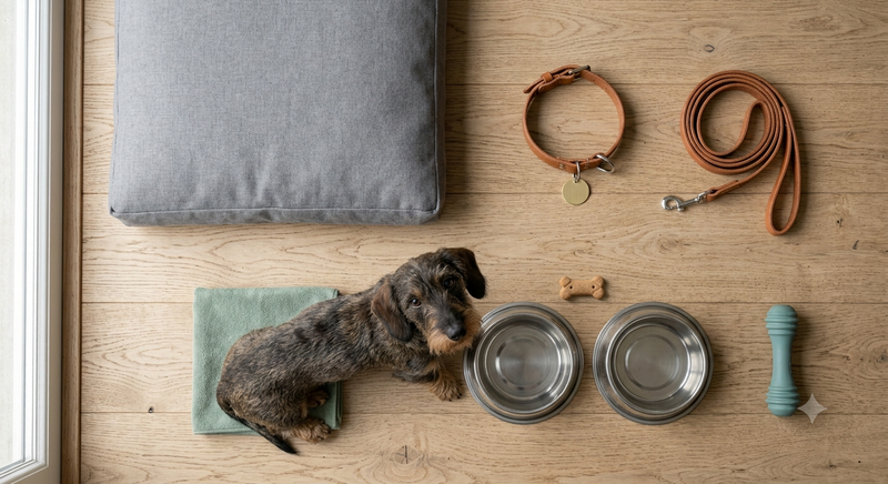 puppy rondom hondenspulletjes