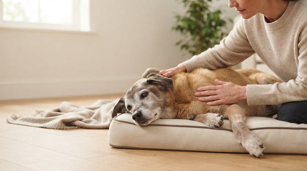 vachtverzoring oudere hond