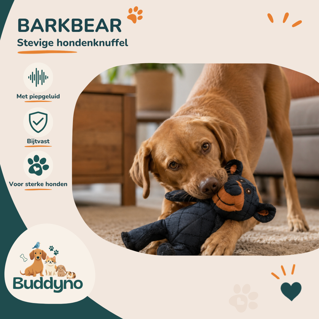 BARKBEAR | Stevige Hondenknuffel