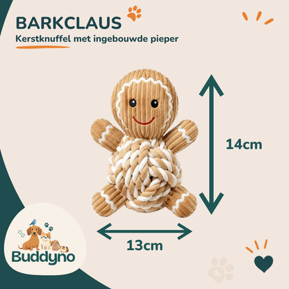 BARKCLAUS | Kerstknuffel met ingebouwde pieper