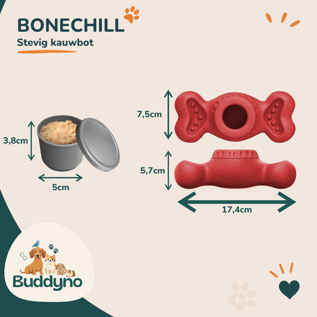 BONECHILL | Stevig kauwbot met verkoelende vulling