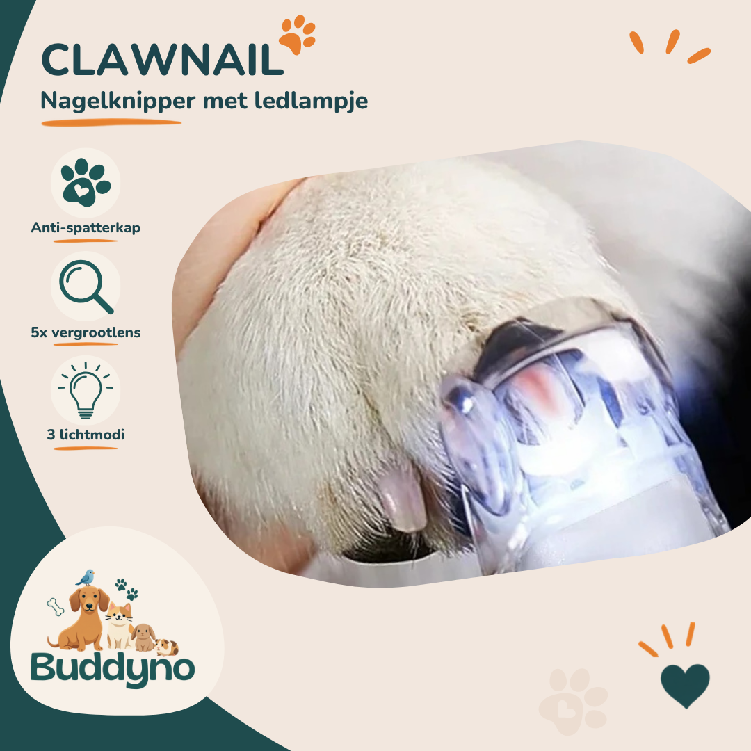 CLAWNAIL | Nagelknipper met LED-verlichting voor nauwkeurig knippen