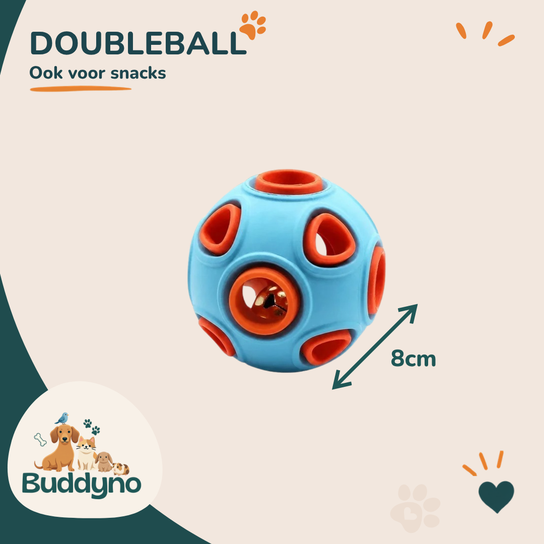 DOUBLEBALL | Stevig speelgoed voor grote honden