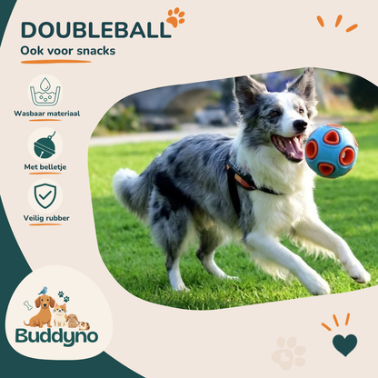 DOUBLEBALL | Stevig speelgoed voor grote honden