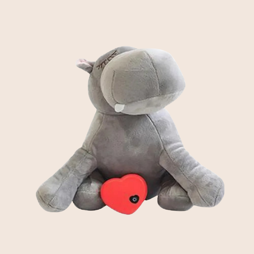DREAMPUP | Hondenknuffel met hartslag Nijlpaard