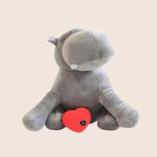 DREAMPUP | Hondenknuffel met hartslag Nijlpaard