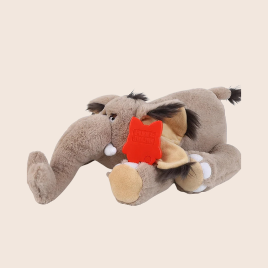 DREAMPUP | Hondenknuffel met hartslag Olifant Premium