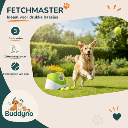FETCHMASTER | Automatisch ballenkanon voor honden