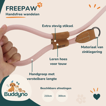 FREEPAW | Handsfree, verstelbare looplijn