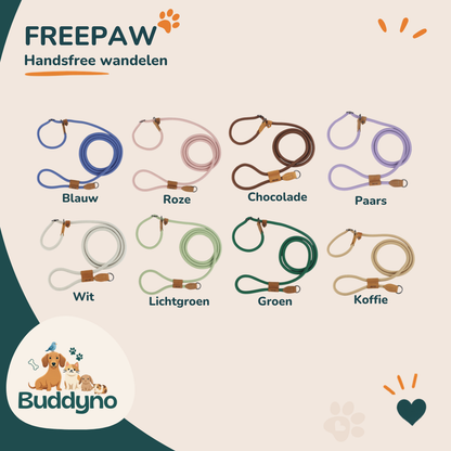 FREEPAW | Handsfree, verstelbare looplijn