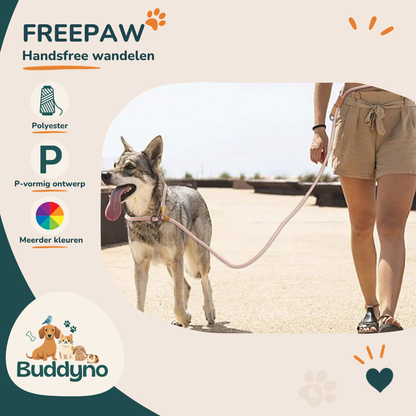 FREEPAW | Handsfree, verstelbare looplijn