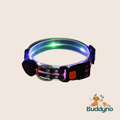 GLOWBAND | Lichtgevende halsband voor nachtelijke wandelingen