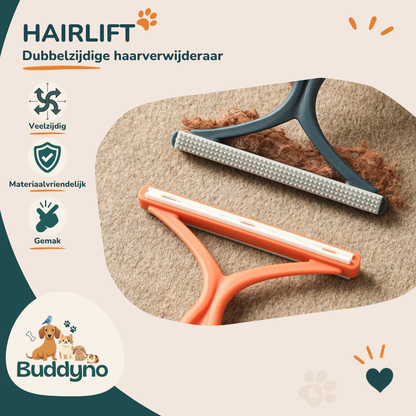 HAIRLIFT | Dubbelzijdige huisdieren haar verwijderaar