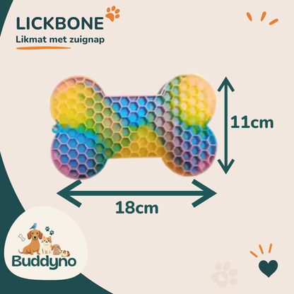 LICKBONE | Likmat met zuignap voor honden