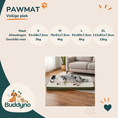 PAWMAT | Wasbaar kussen voor rustige nachten