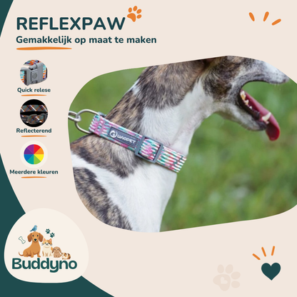 REFLEXPAW | Reflecterende halsband voor veilig uitlaten