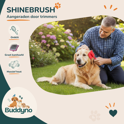 SHINEBRUSH | Professionele verzorging voor de hondenvacht