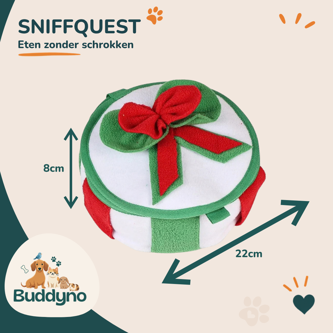 SNIFFQUEST | Snuffelmat tegen schrokken