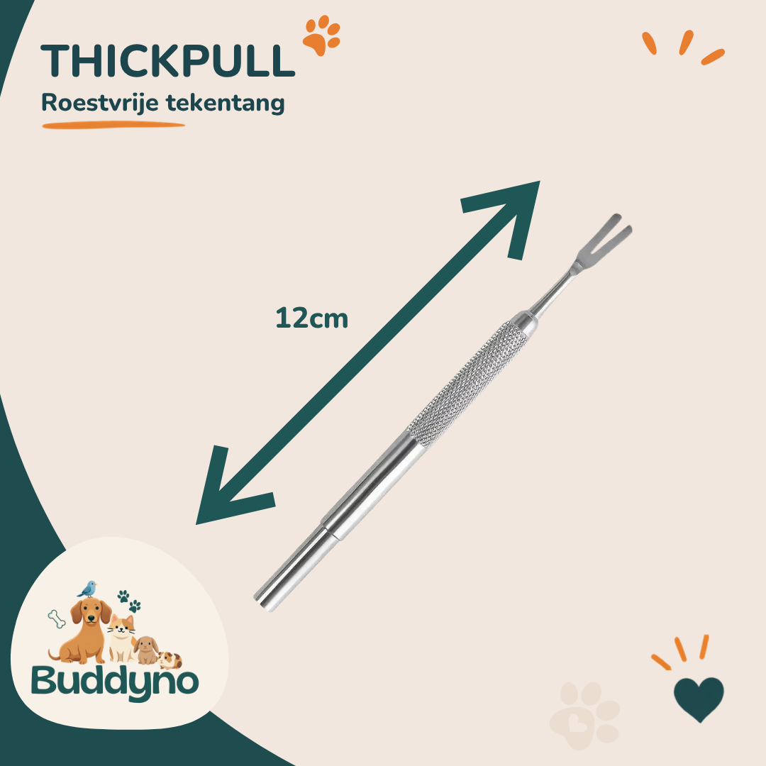 TICKPULL | Roestvrijstalen tekentang