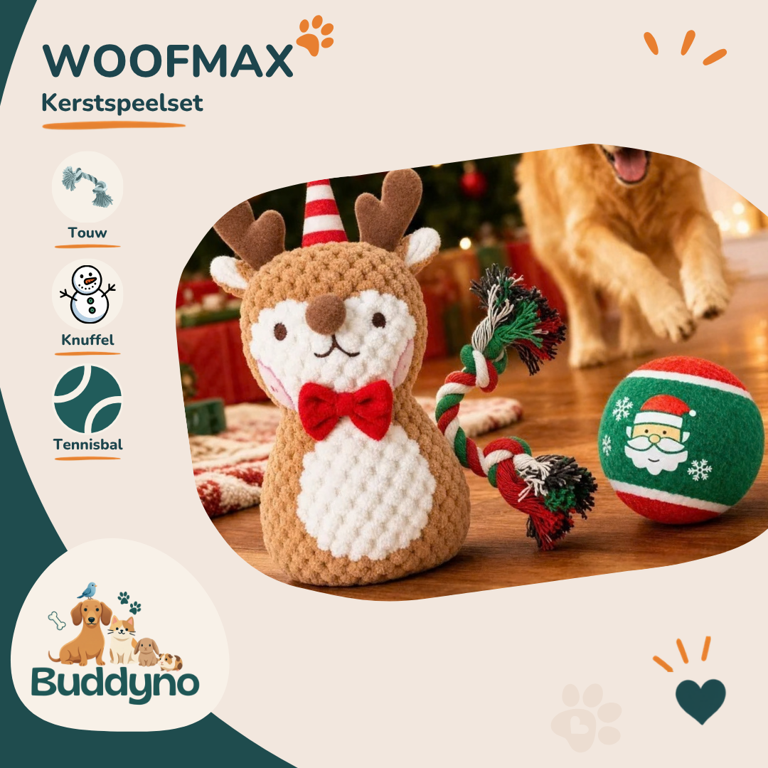 WOOFXMAS | Kerstspeelset voor speelse honden