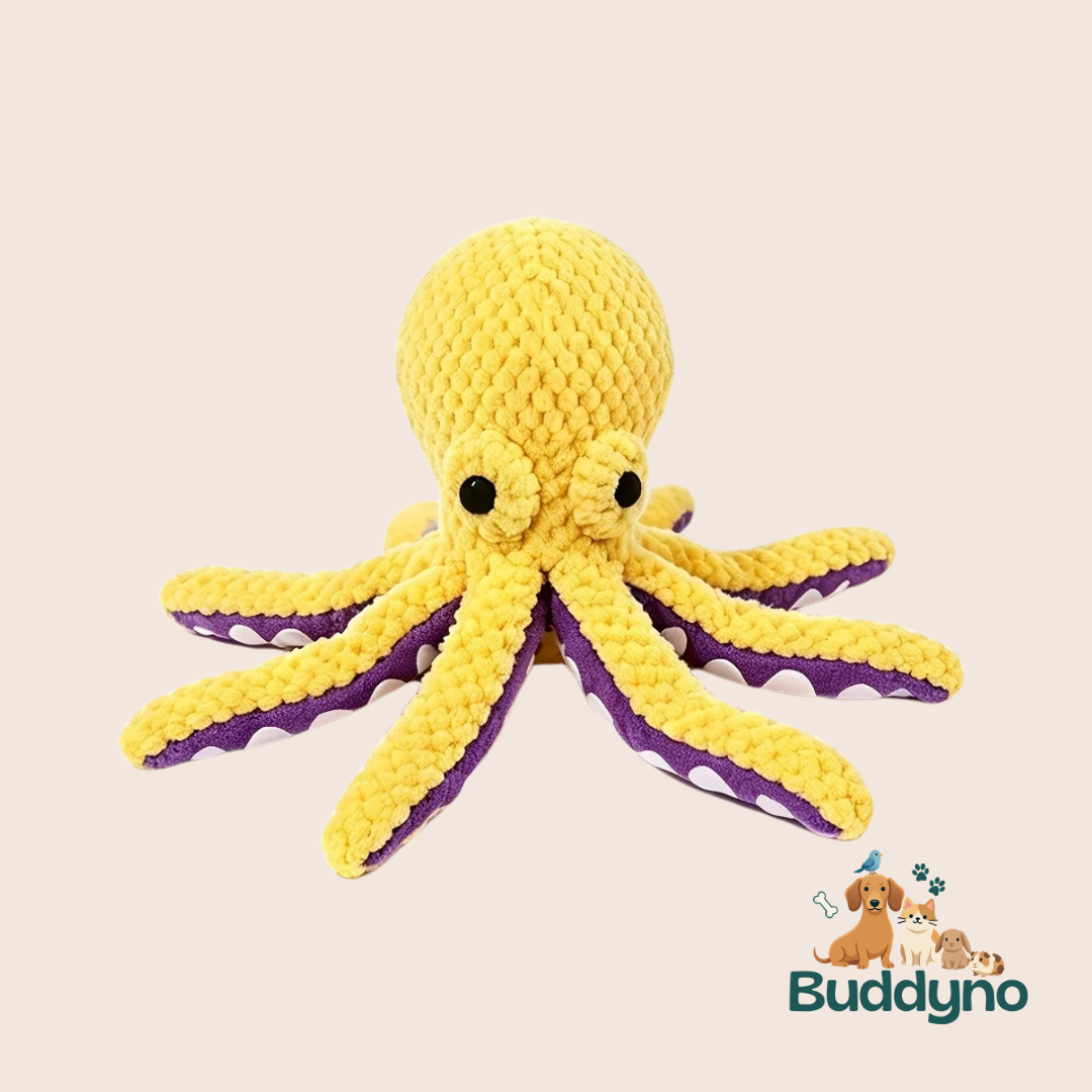 WOOFOCTOPUS | Zachte octopus met pieper voor honden