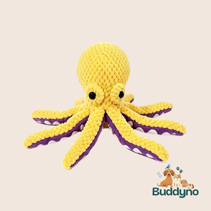 WOOFOCTOPUS | Zachte octopus met pieper voor honden