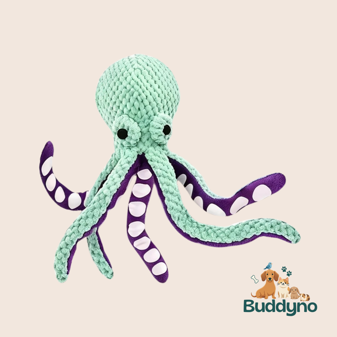 WOOFOCTOPUS | Zachte octopus met pieper voor honden