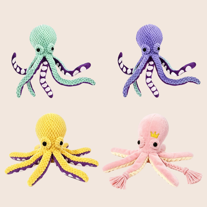 WOOFOCTOPUS | Zachte octopus met pieper voor honden