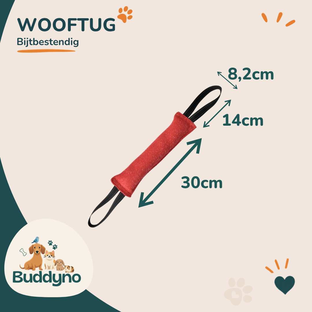 WOOFTUG | Duurzaam bijtspeelgoed voor actieve honden