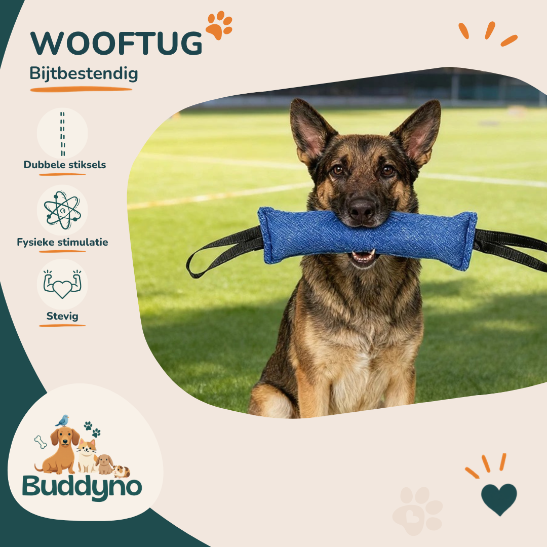 WOOFTUG | Duurzaam bijtspeelgoed voor actieve honden