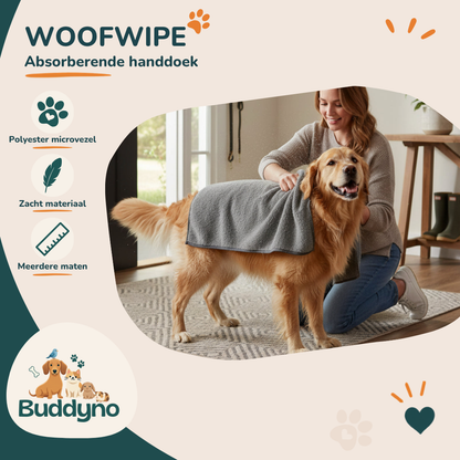 WOOFWIPE | Absorberend handdoek voor honden